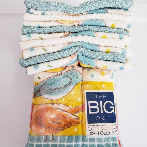 [969-CL] 10 pk 12x12 dish/wash cloths - Picture 3 of 6